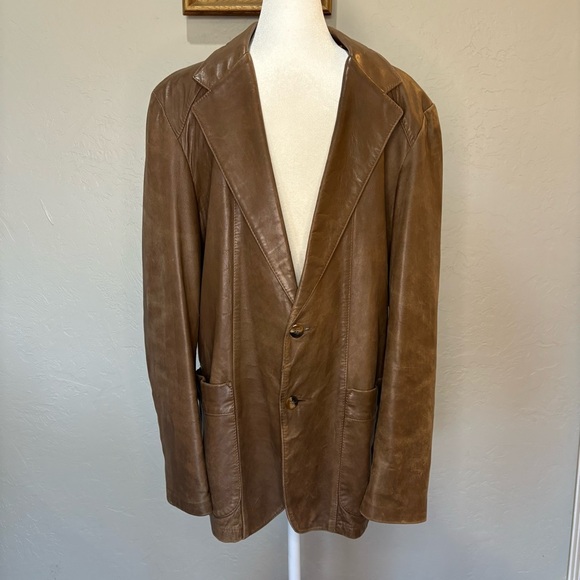 Remy Leather Other - Remy Leather Fashions Blazer Jacket
Made in USA • Size 42 • Genuine Leather